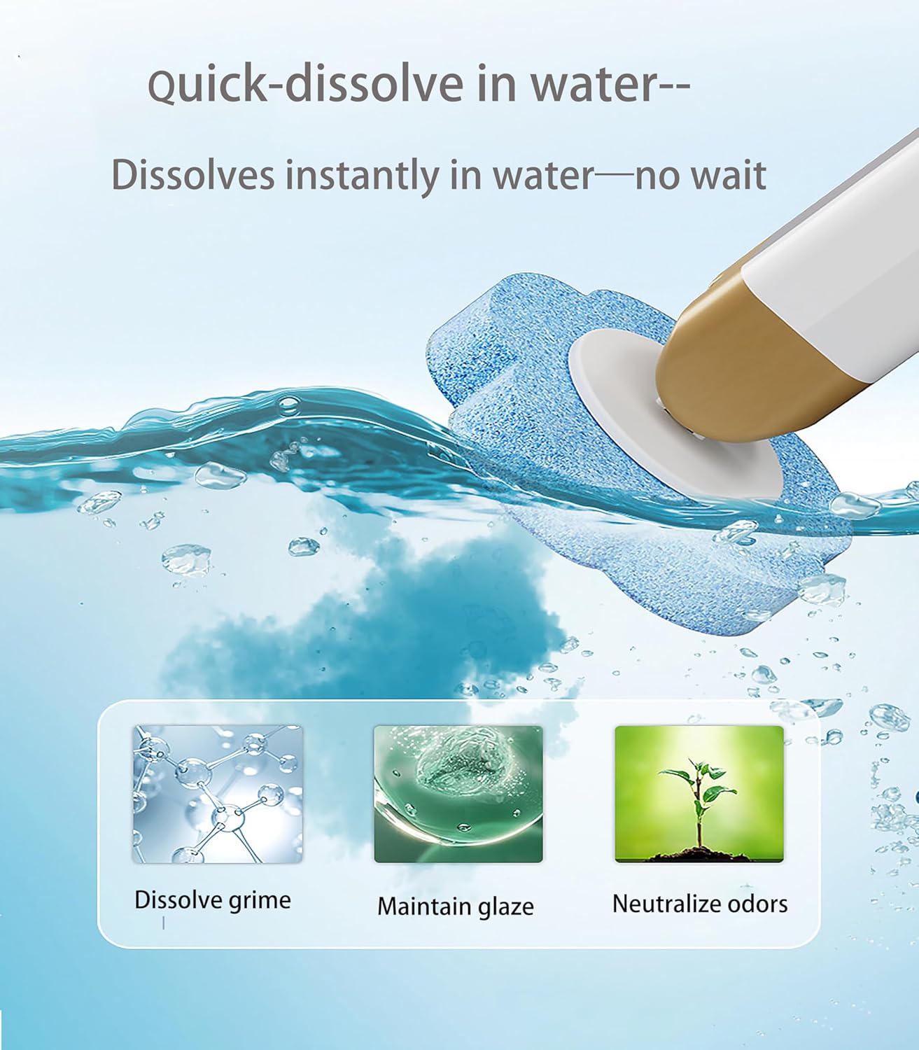 Snap-On Toilet Cleaning Kit