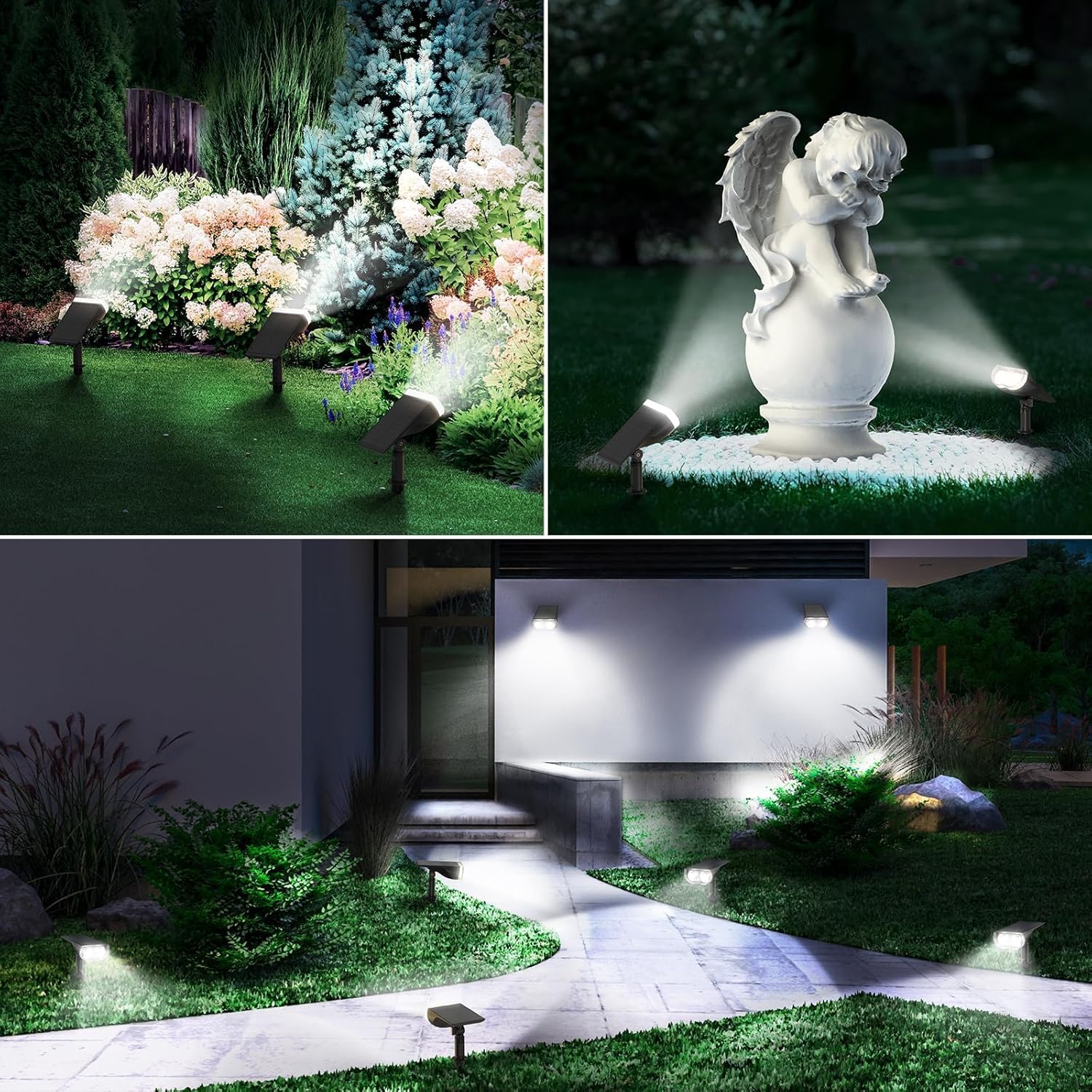 BrightRay Solar Spot Garden Light — home decor (view 11)