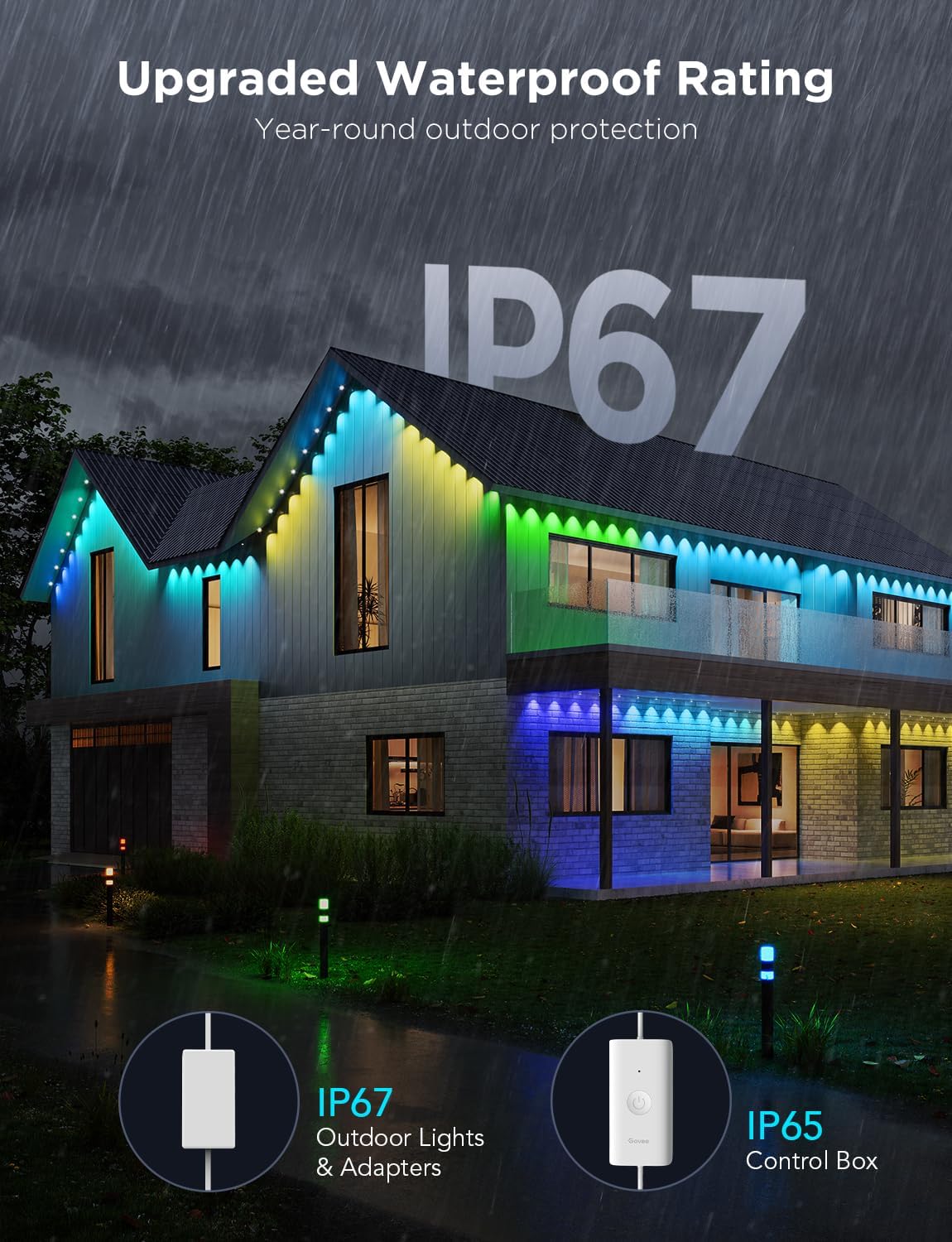 permanent Outdoor LED Lights
