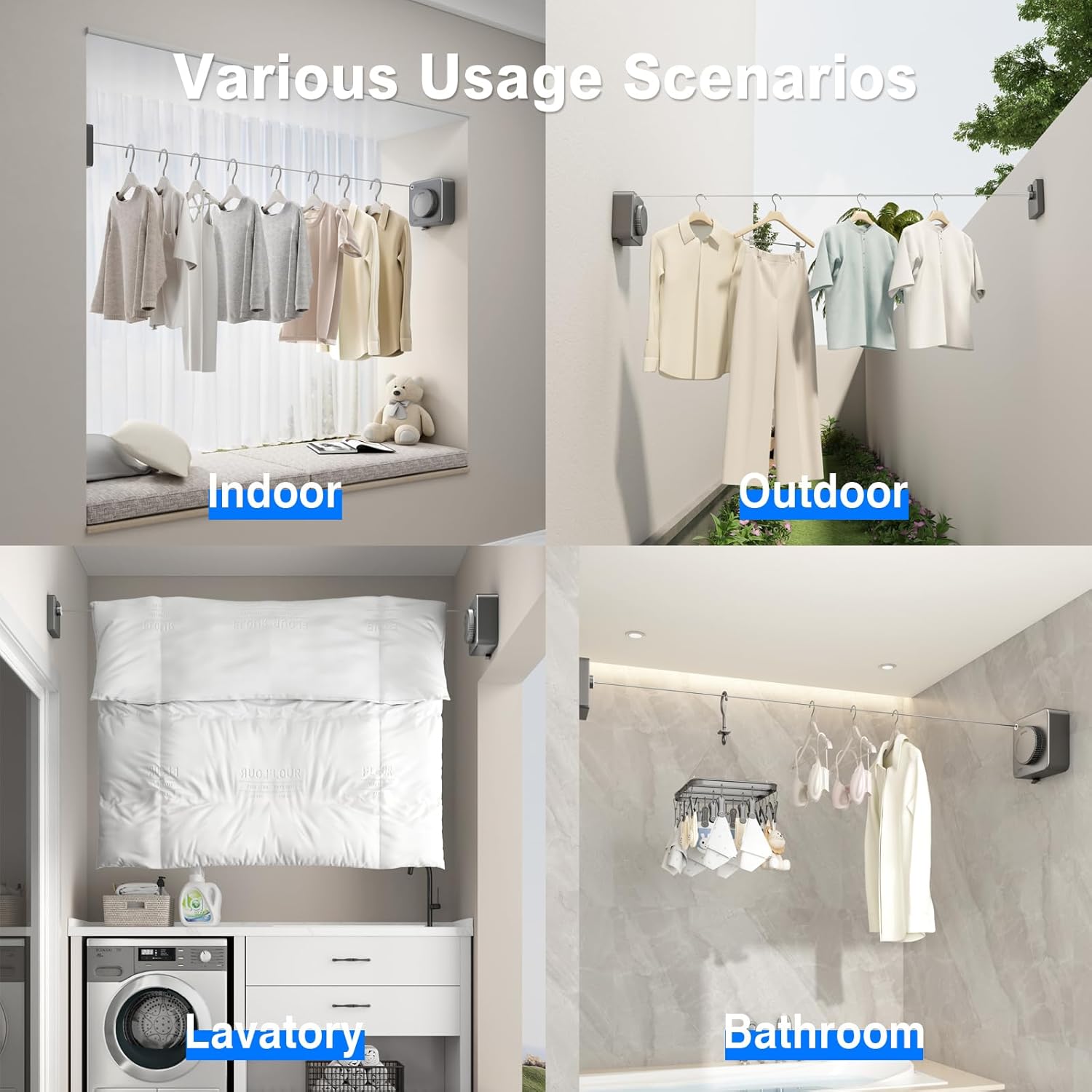 RetractEasy Clothesline Kit — home decor (view 6)