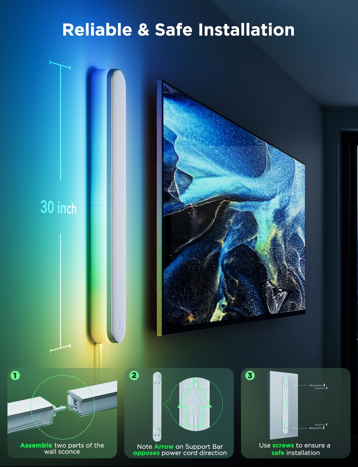 [Super Sale] Govee Wall Sconce