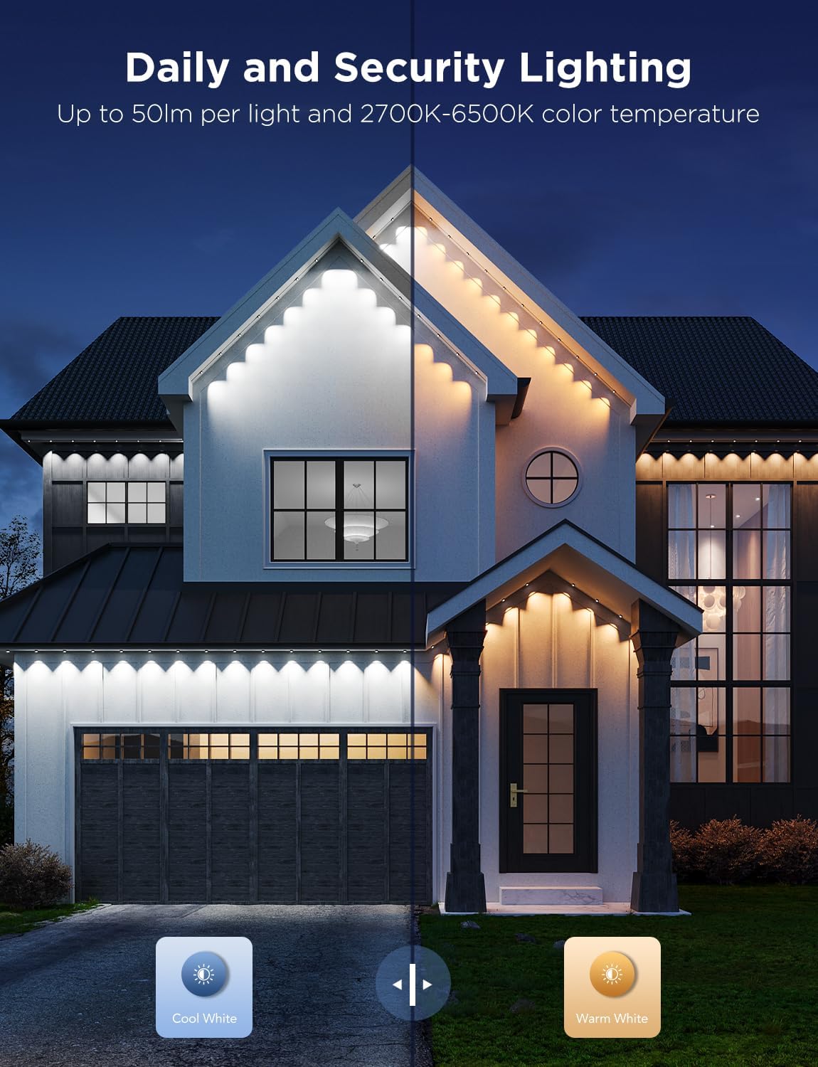 permanent Outdoor LED Lights