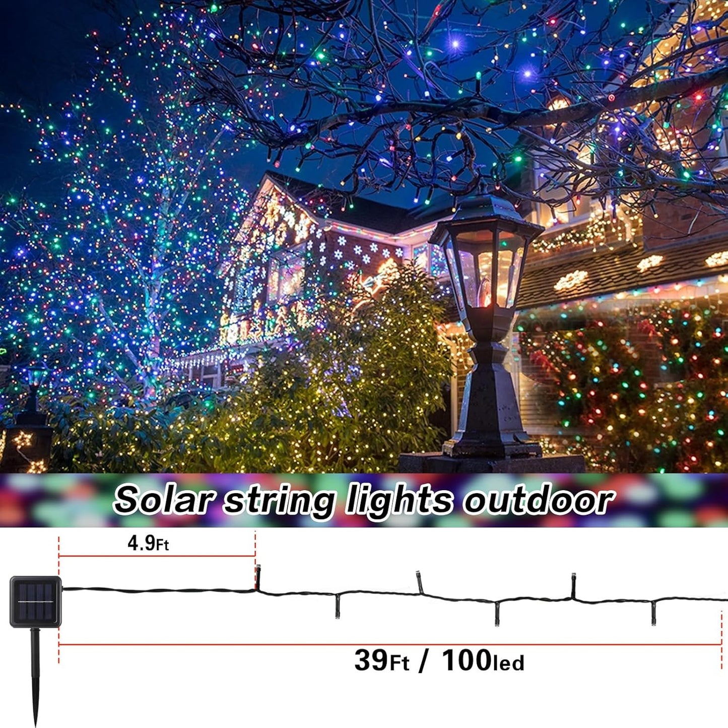 Radiant Solar christmas Lights