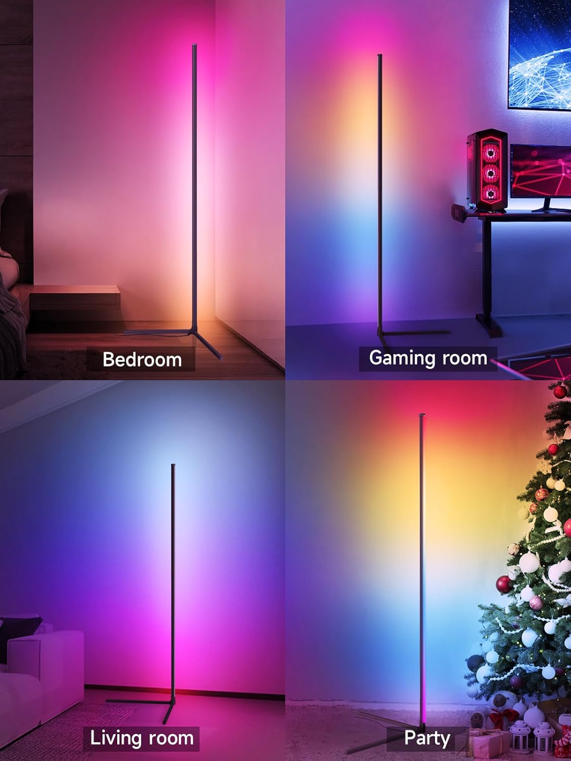 Vibrant Mood Corner Lamp