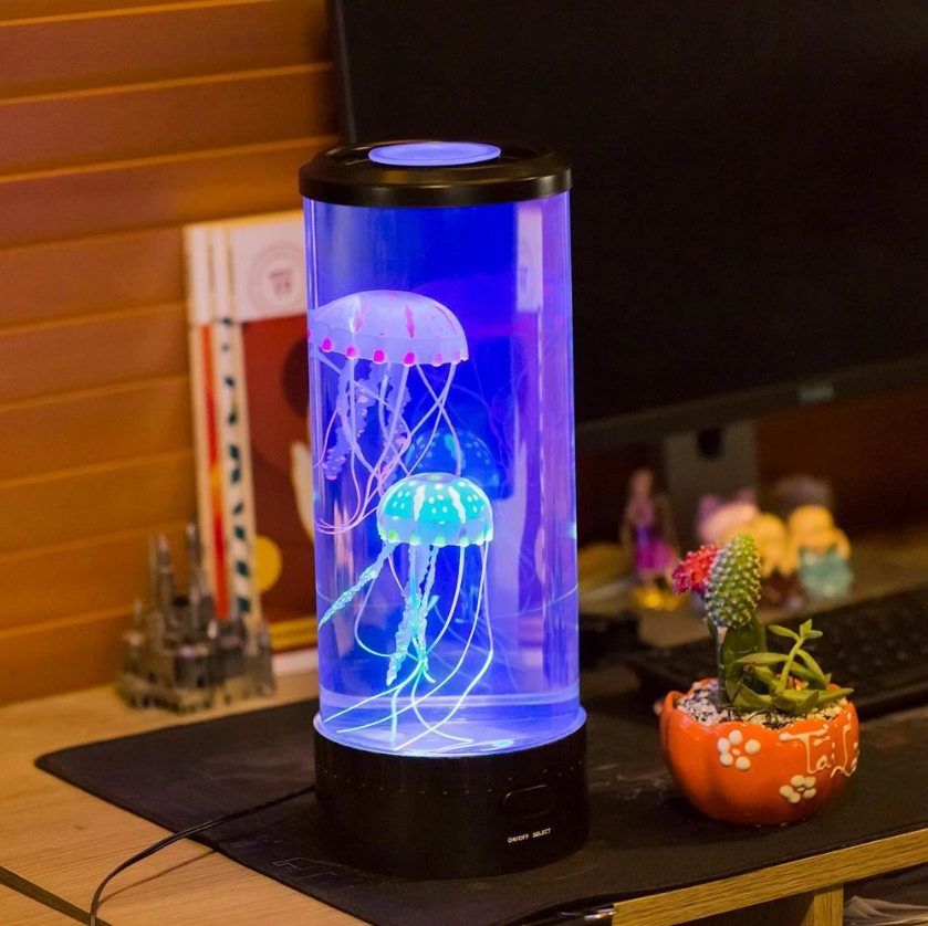LED Jellyfish Lamp — home decor (view 3)