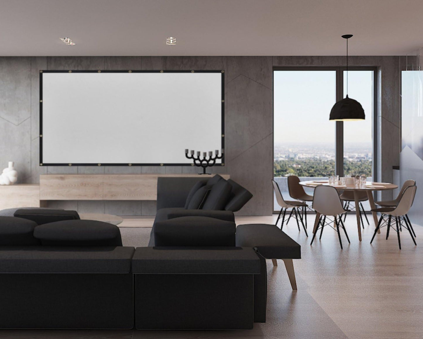 Foldable Home Theater Screen