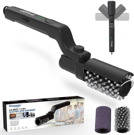 Cordless Electric BBQ Grill Cleaner