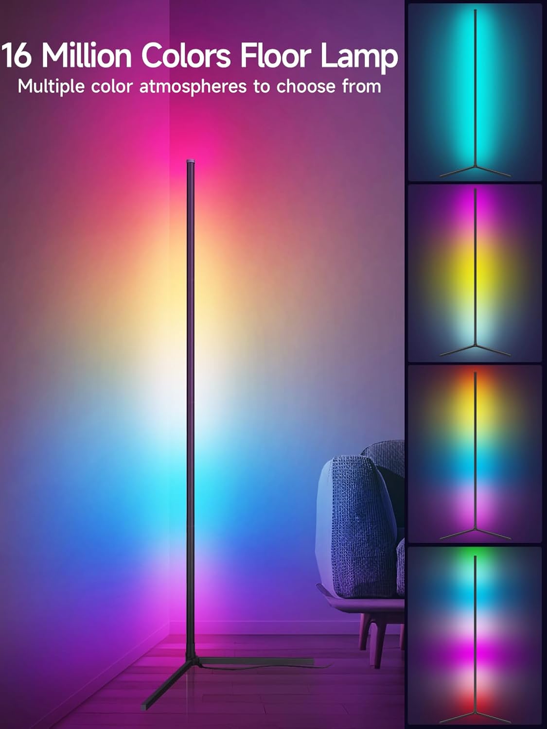 Vibrant Mood Corner Lamp