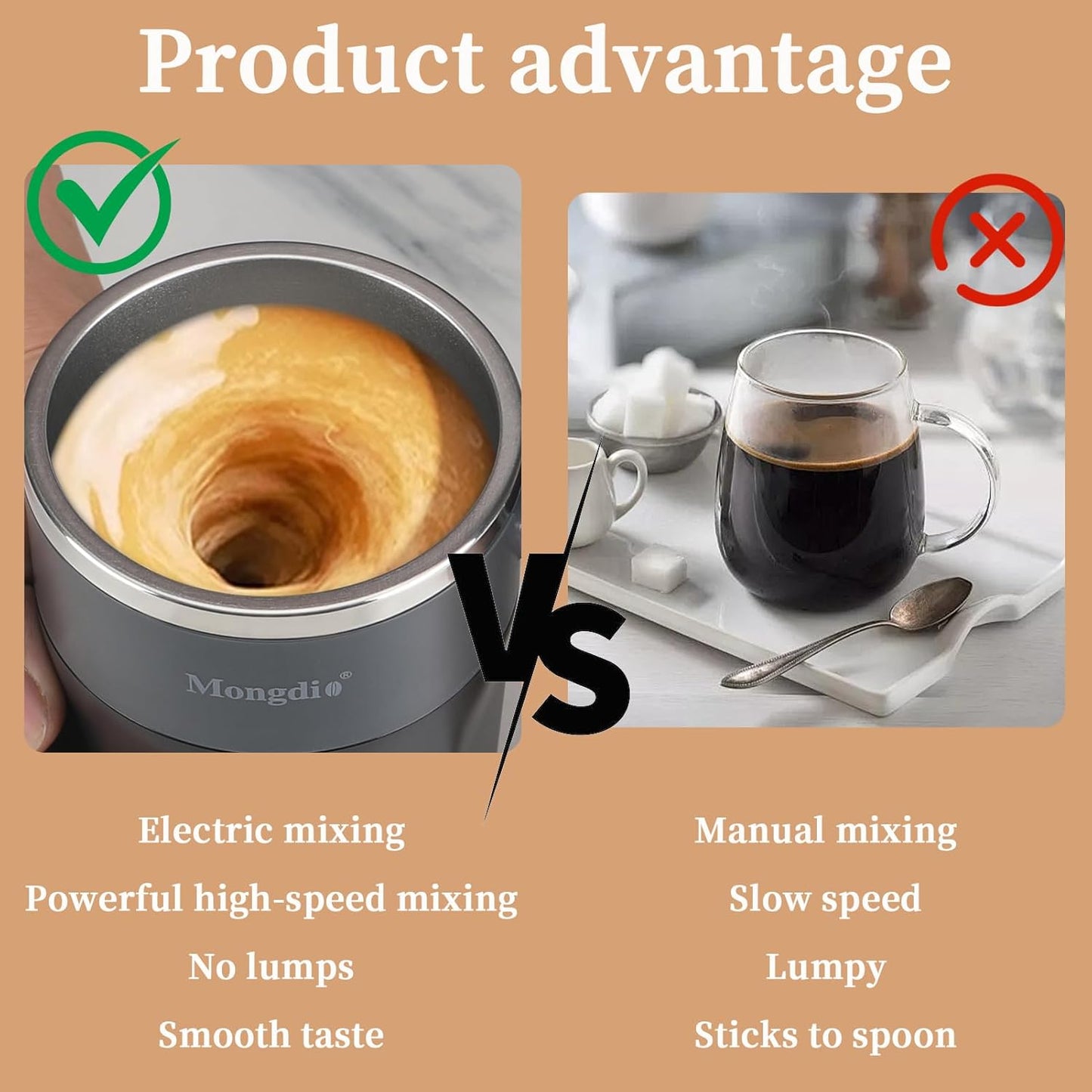 Magic Stirring Coffee Mug