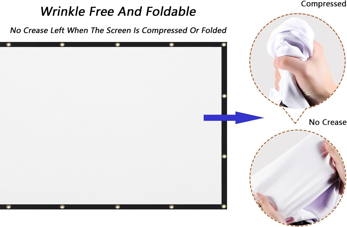Foldable Home Theater Screen