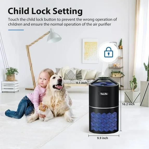Tolife Home Air Purifier — home decor (view 4)