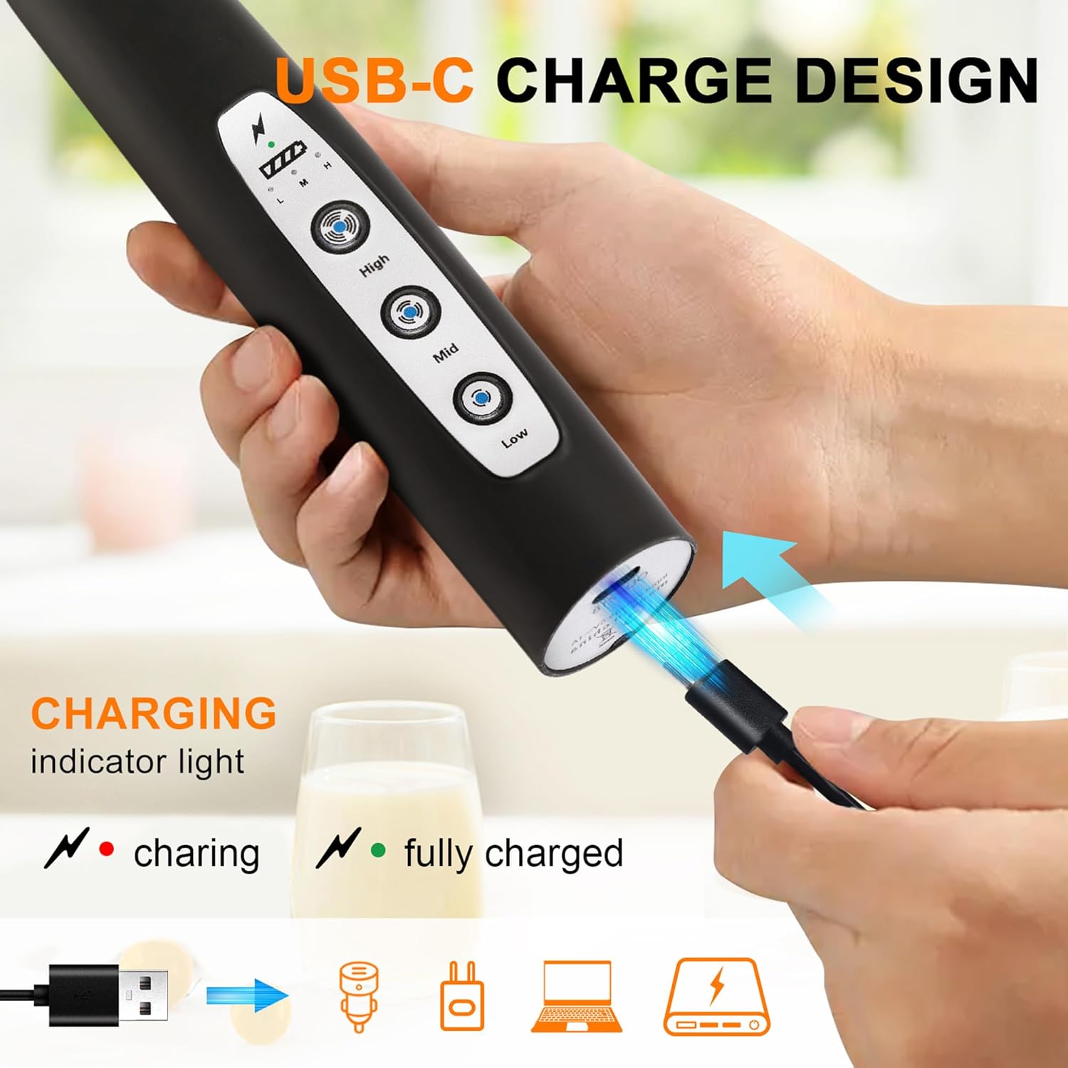 PowerWhisk Milk Frother — home decor (view 2)