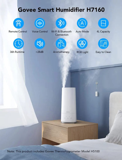 Refurbished Govee Smart 4L Humidifiers