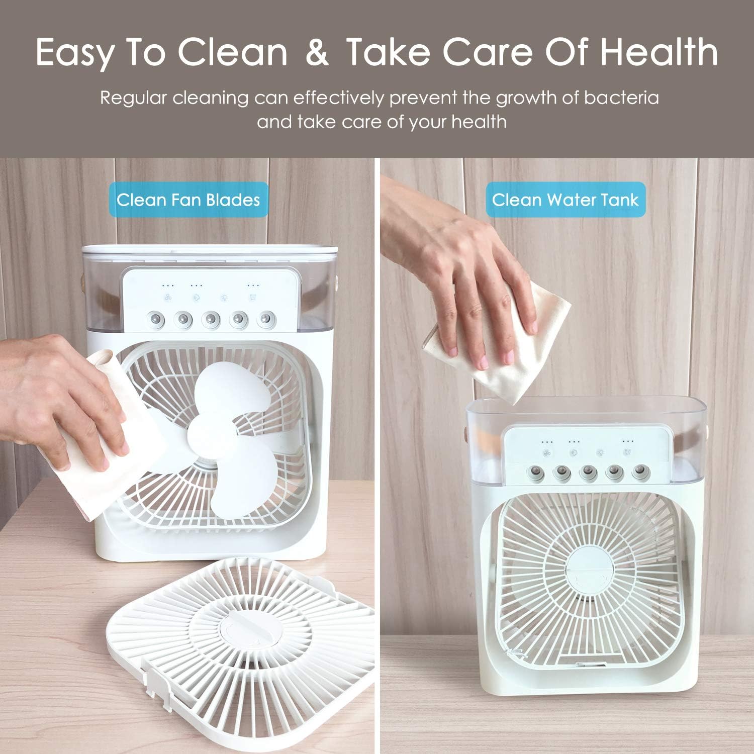 CoolBreeze Personal Air Cooler — home decor (view 7)