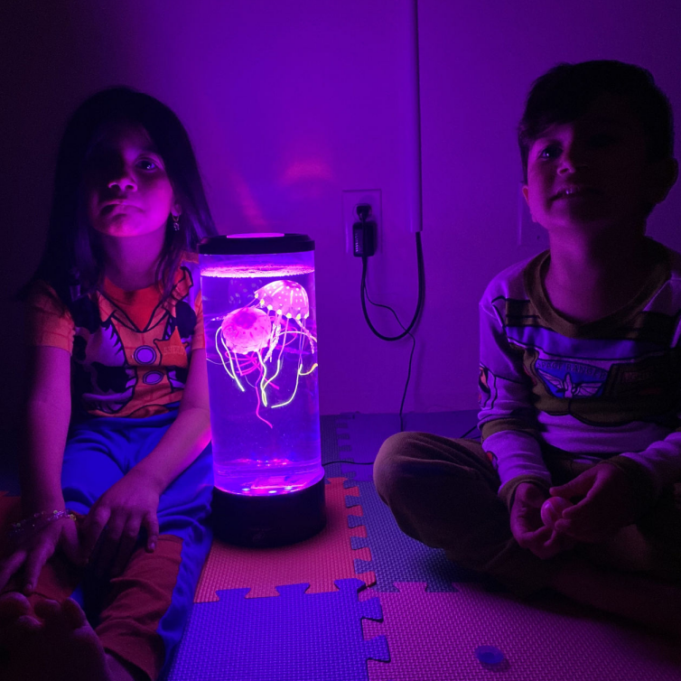 LED Jellyfish Lamp — home decor (view 2)
