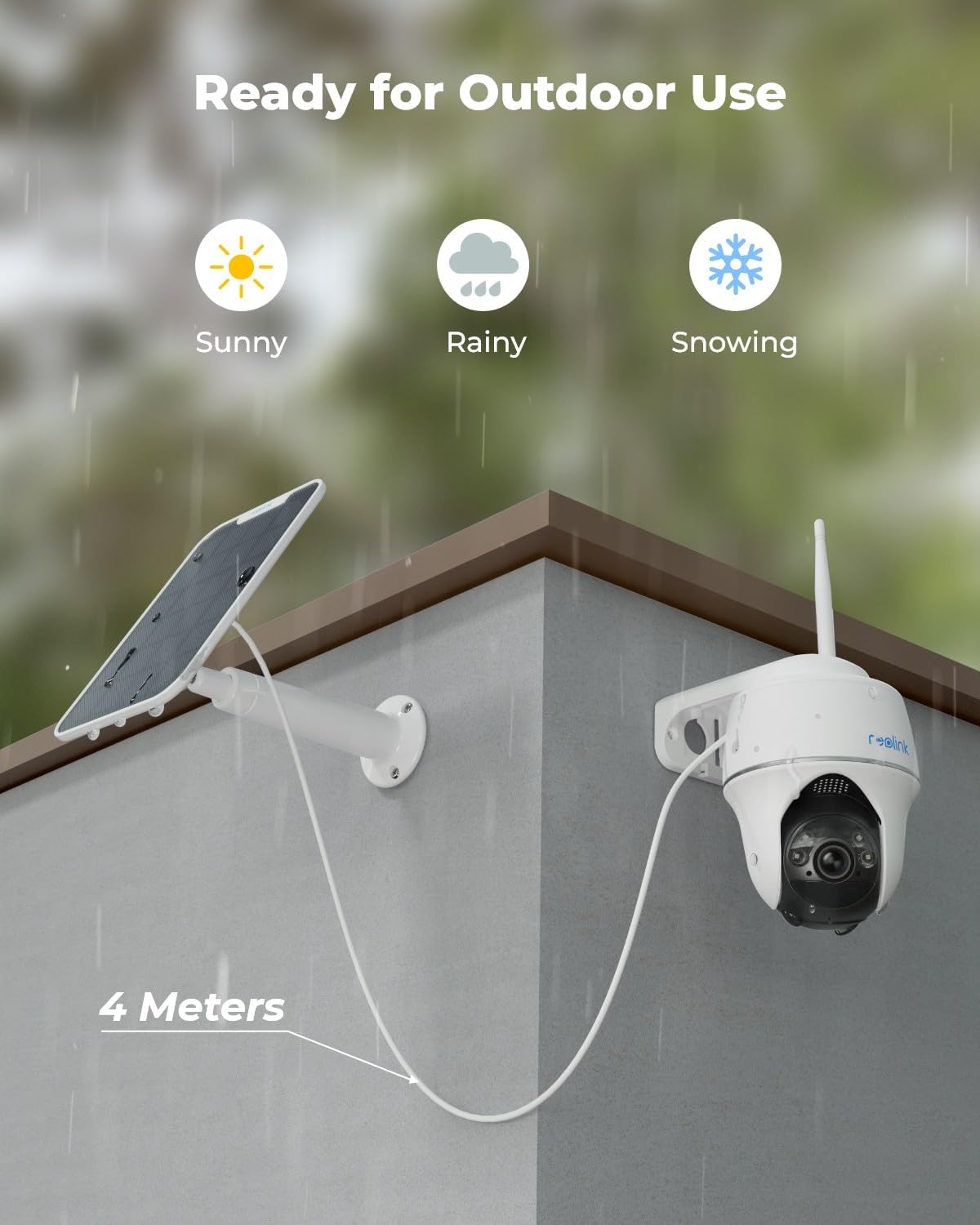 Solar Smart Security Camera