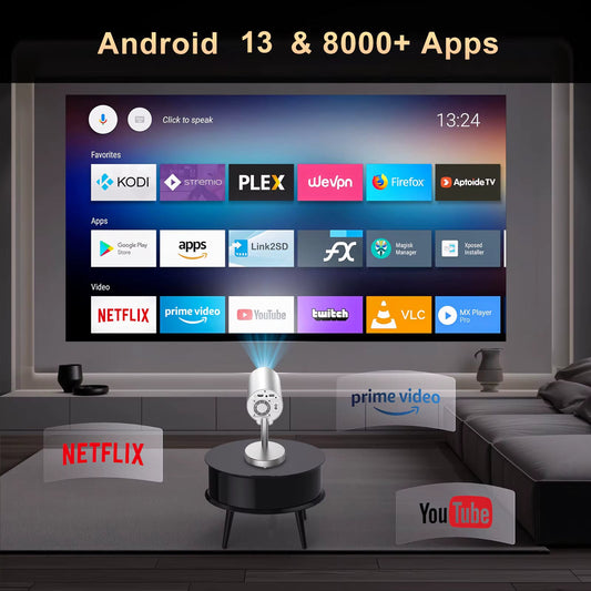 Projector 4k Hy300pro  With Wifi And Bluetooth