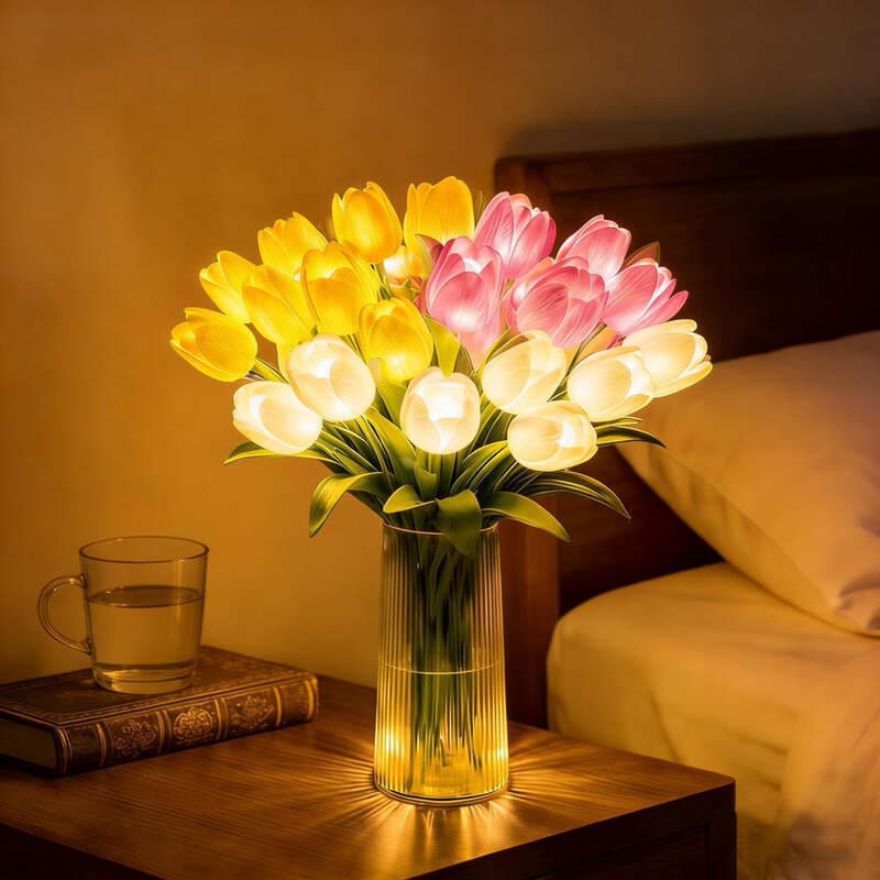 🌷Romantic Tulip LED Flower Lamp