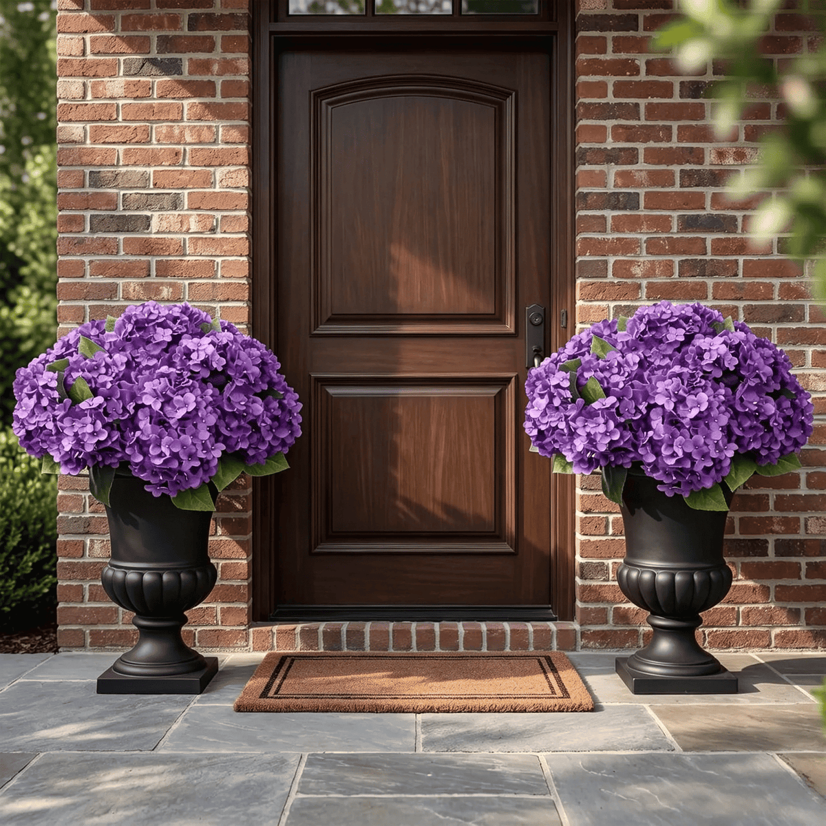 🔥2026 Summer Hot Sale🔥Artificial Outdoor Hydrangea Flowers - UV resistant, Waterproof, Windproof