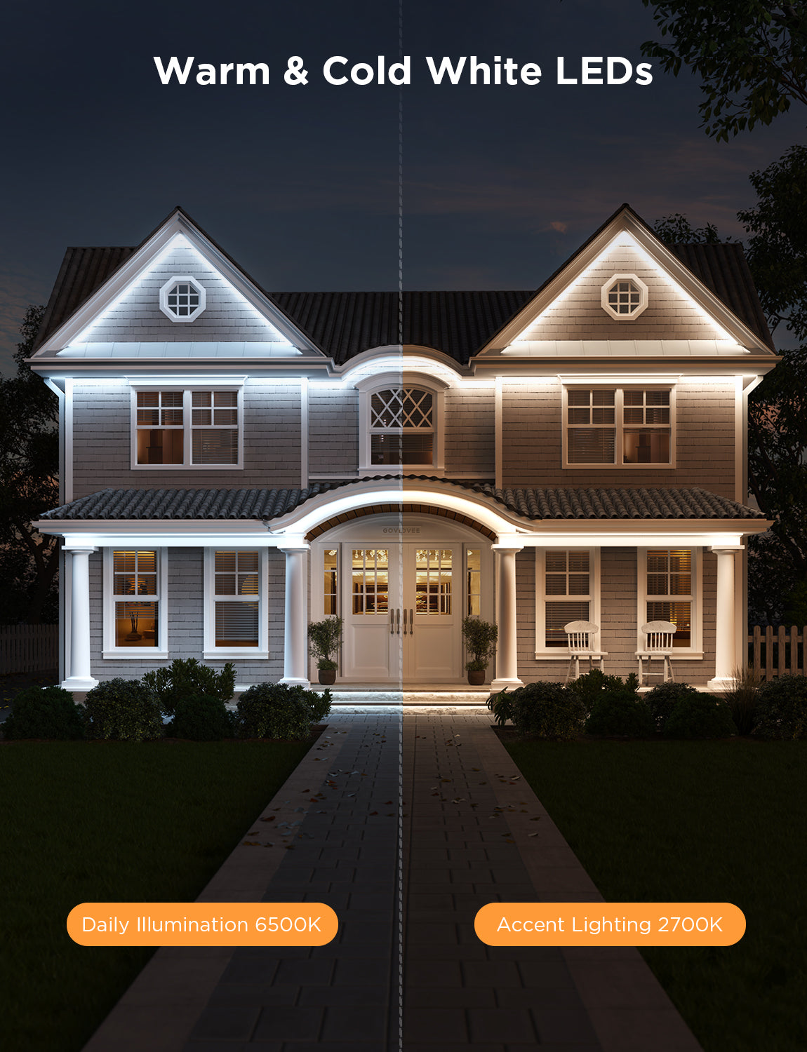 【Business Only】Govee RGBICWW Outdoor LED Strip Lights