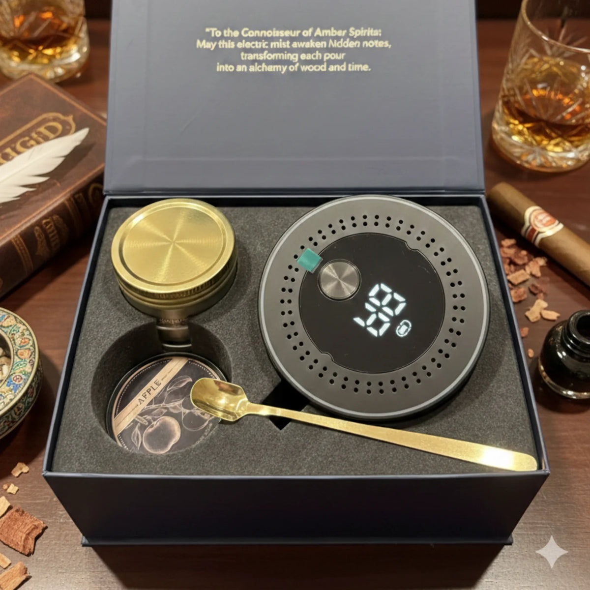 Cocktail smoker gift box set