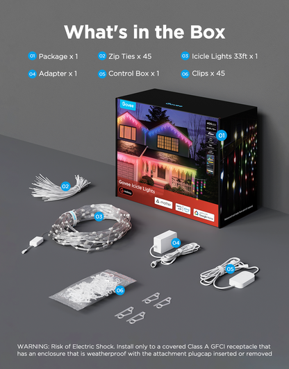 Govee Icicle Lights